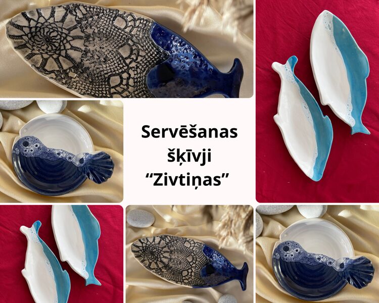 Servēšanas šķīvis "Zivtiņa"